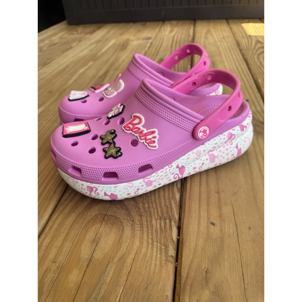 Barbie Crocs - Kids Size J6 Barbie Cutie Crush Clog - Special Edition